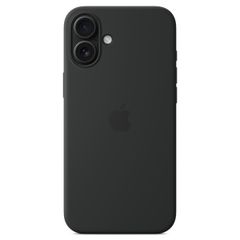 Apple Silikon-Case MagSafe für das Apple iPhone 16 Plus - Black