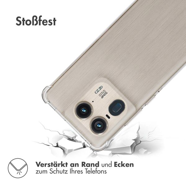 imoshion Shockproof Case für das Motorola Edge 50 Ultra - Transparent