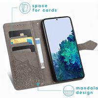 imoshion Mandala Klapphülle Samsung Galaxy S22 - Grau