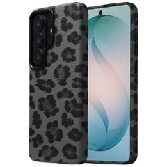 Selencia Sabi Backcover Leopardenmuster mit MagSafe Samsung Galaxy S26 Ultra - Midnight Black