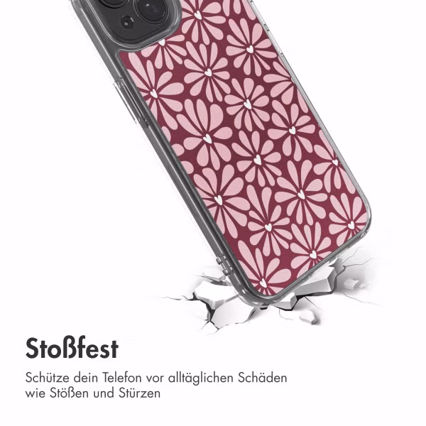 imoshion Design Hülle Apple iPhone 15 - Bloom Love Blush