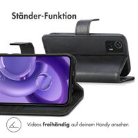 imoshion Luxuriöse Klapphülle Motorola Edge 30 Neo - Schwarz