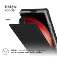 Accezz Flip Case Samsung Galaxy S24 Ultra - Schwarz