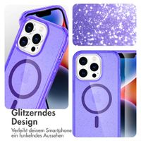 imoshion Sparkle Back Cover mit MagSafe für das iPhone 14 Pro - Violett