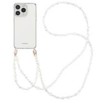 imoshion Back Cover mit Band + Armband Apple iPhone 15 Pro - Perlenherzen