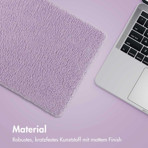 imoshion Teddy Hard Cover Apple MacBook Pro 14 Zoll (2021 / 2023 M3 chip / 2024 M4 chip / 2025 M5 chip) - Lavender Lilac