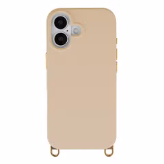 Selencia Rivièra Backcover mit MagSafe mit abnehmbaren Haken Apple iPhone 17 - Milky Latte