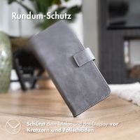 imoshion Luxuriöse Klapphülle Sony Xperia 1 III - Grau