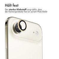 imoshion 2er Pack Kameraobjektivschutz für das Apple iPhone Air - Hellgold
