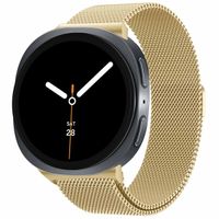 imoshion Magnetisches Milanaise Armband für das  Samsung Galaxy Watch 8 (40/44mm) / Classic (46mm) - Gold