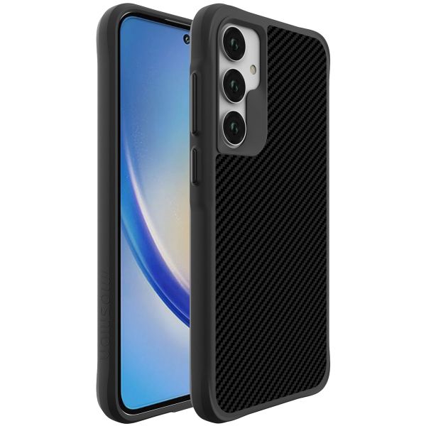 imoshion Rugged Hybrid Carbon Case für das Samsung Galaxy A55 - Schwarz