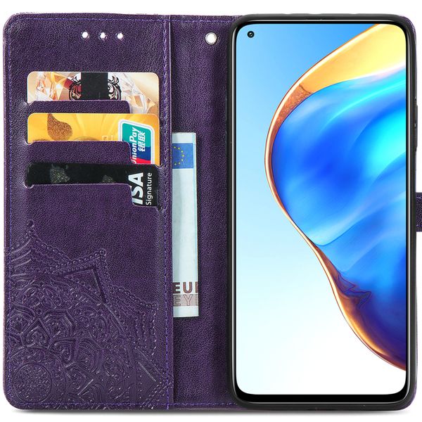 imoshion Mandala Klapphülle Xiaomi Mi 10T (Pro) - Violett