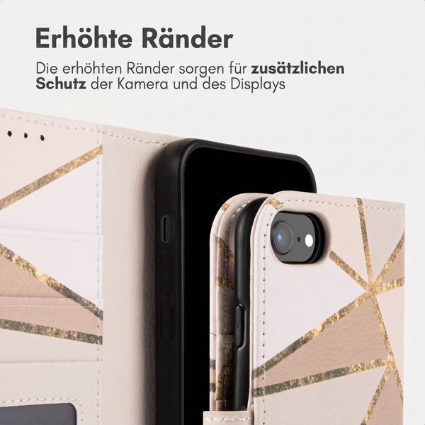imoshion Design Klapphülle Apple iPhone 17e / 16e - Beige Graphic
