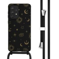 imoshion Silikonhülle design mit Band für das Samsung Galaxy A33 - Sky Black