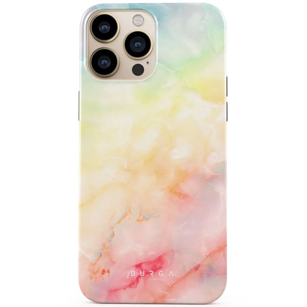 Burga Tough Back Cover für das iPhone 14 Pro Max - New Flame Rainbow