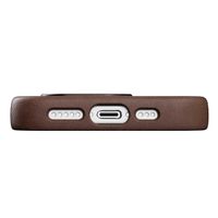 Woodcessories Bio Leather Case MagSafe Apple iPhone 15 - Braun