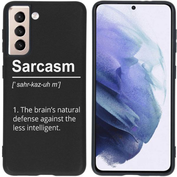 imoshion Design Hülle für das Samsung Galaxy S21 - Sarcasm