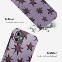 Selencia Vivid Backcover iPhone 11 - Stars Plum Lilac