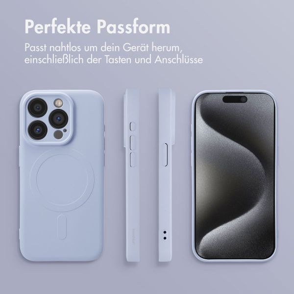 imoshion Color Back Cover mit MagSafe Apple iPhone 15 Pro - Lila