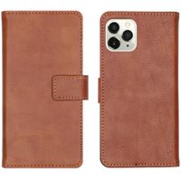 imoshion Luxuriöse Klapphülle Braun für das Apple iPhone 11 Pro
