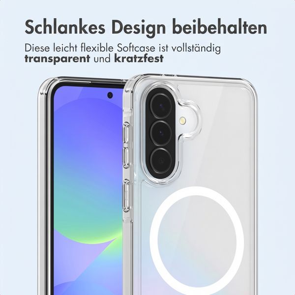 imoshion Protective Back Cover mit MagSafe Samsung Galaxy A37 (5G) - Transparent