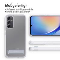 imoshion ﻿Back Cover mit Ständer für das Samsung Galaxy A34 (5G) - Transparent