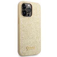 Guess Glitter Flakes Back Cover Apple iPhone 14 Pro Max - Gold