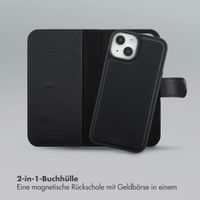 Selencia Olyn Abnehmbare Bookcase mit MagSafe Apple iPhone 14 / 13 - Schwarz