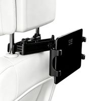 imoshion Kopfstützen-Tablethalter für das Auto mit verstellbarem Arm - Schwarz