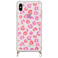 My Jewellery Design Soft Case Kordelhülle iPhone Xs / X - Leopard