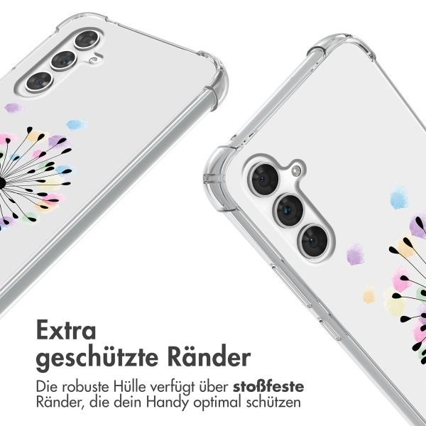 imoshion Design Hülle mit Band für das Samsung Galaxy A54 (5G) - Sandstone Dandelion