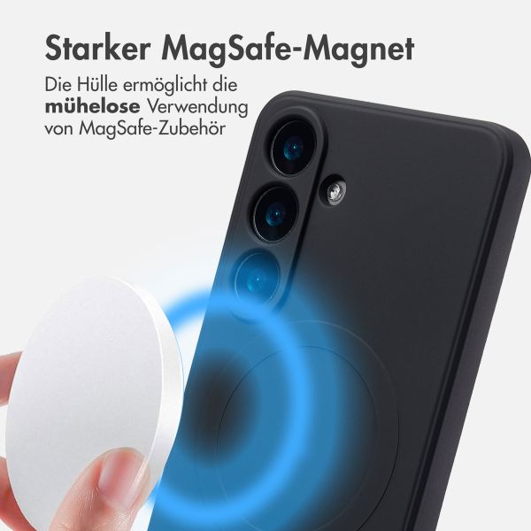 imoshion Color Back Cover mit MagSafe Samsung Galaxy S25 - Schwarz