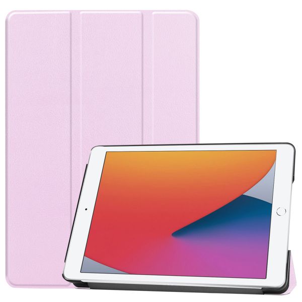 imoshion Trifold Klapphülle für das iPad 9 (2021) 10.2 Zoll / iPad 8 (2020) 10.2 Zoll / iPad 7 (2019) 10.2 Zoll - Rosa