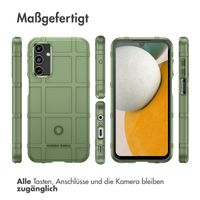 imoshion Rugged Shield Backcover für das Samsung Galaxy A15 (5G/4G) - Dunkelgrün