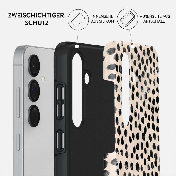 Burga Tough Back Cover für das Samsung Galaxy S25 Plus - Almond Latte