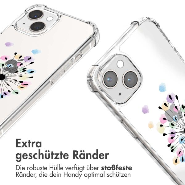 imoshion Design Hülle mit Band Apple iPhone 14 - Sandstone Dandelion