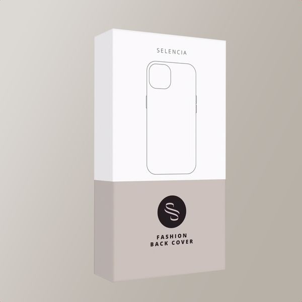 Selencia Croco Backcover mit MagSafe Apple iPhone 16 - Choco Brown