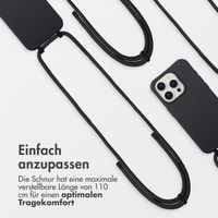 imoshion Color Backcover mit abnehmbarem Handykette und MagSafe Apple iPhone 15 Pro - Schwarz