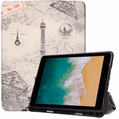 imoshion Design Trifold Klaphülle Apple iPad 6 (2018) 9.7 Zoll / iPad 5 (2017) 9.7 Zoll / Air 2 (2014)/Air 1 (2013) - Paris