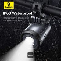 Baseus PrimeTrip 2-in-1 Handyhalterung mit Fahrradlampe - Magnetisch - Universell - Cosmic Black