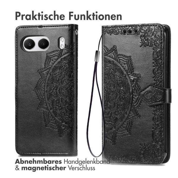 imoshion Mandala Klapphülle OnePlus Nord 4 - Schwarz