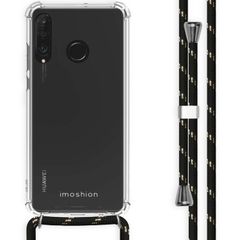 imoshion Backcover mit Band Huawei P30 Lite - Schwarz & Gold