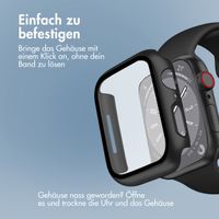 imoshion Full Cover Hard Case für Apple Watch Series 7 / 8 / 9 - 41 mm - Schwarz