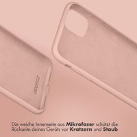 Accezz Liquid Silikoncase für das Samsung Galaxy Z Flip 5 - Rosa