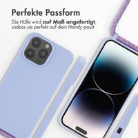 imoshion SilikonHülle mit Band Apple iPhone 14 Pro Max - Violett