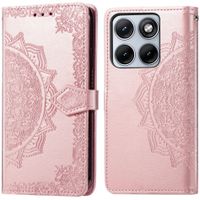 imoshion Mandala Klapphülle Motorola Edge 70 Fusion - Rose Gold