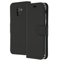 Accezz Wallet TPU Klapphülle Samsung Galaxy J6 - Schwarz