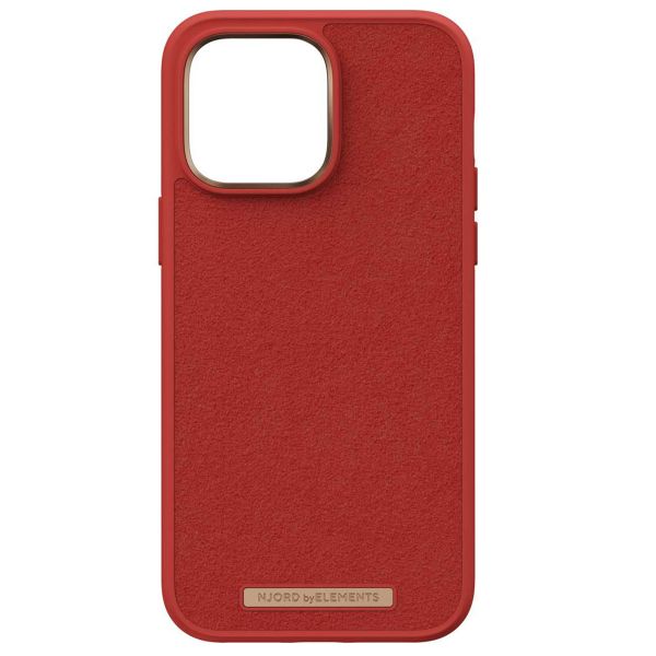 Njorð Collections Wildleder Comfort+ Case für das iPhone 14 Pro Max - Burnt Orange