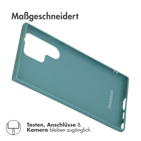 imoshion TPU Color Cover Samsung Galaxy S23 Ultra - Dunkelgrün
