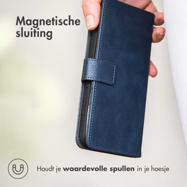 imoshion Luxuriöse Klapphülle Oppo A53 / Oppo A53s - Dunkelblau